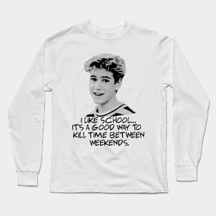 I Like School Long Sleeve T-Shirt